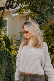 Low Tide Knit Pullover | Marshmallow | Free People