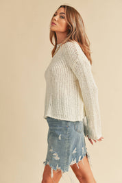 Shilo Sweater White Knit