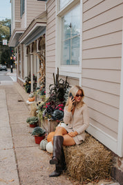 Eliza Mini Skirt Sweater Set