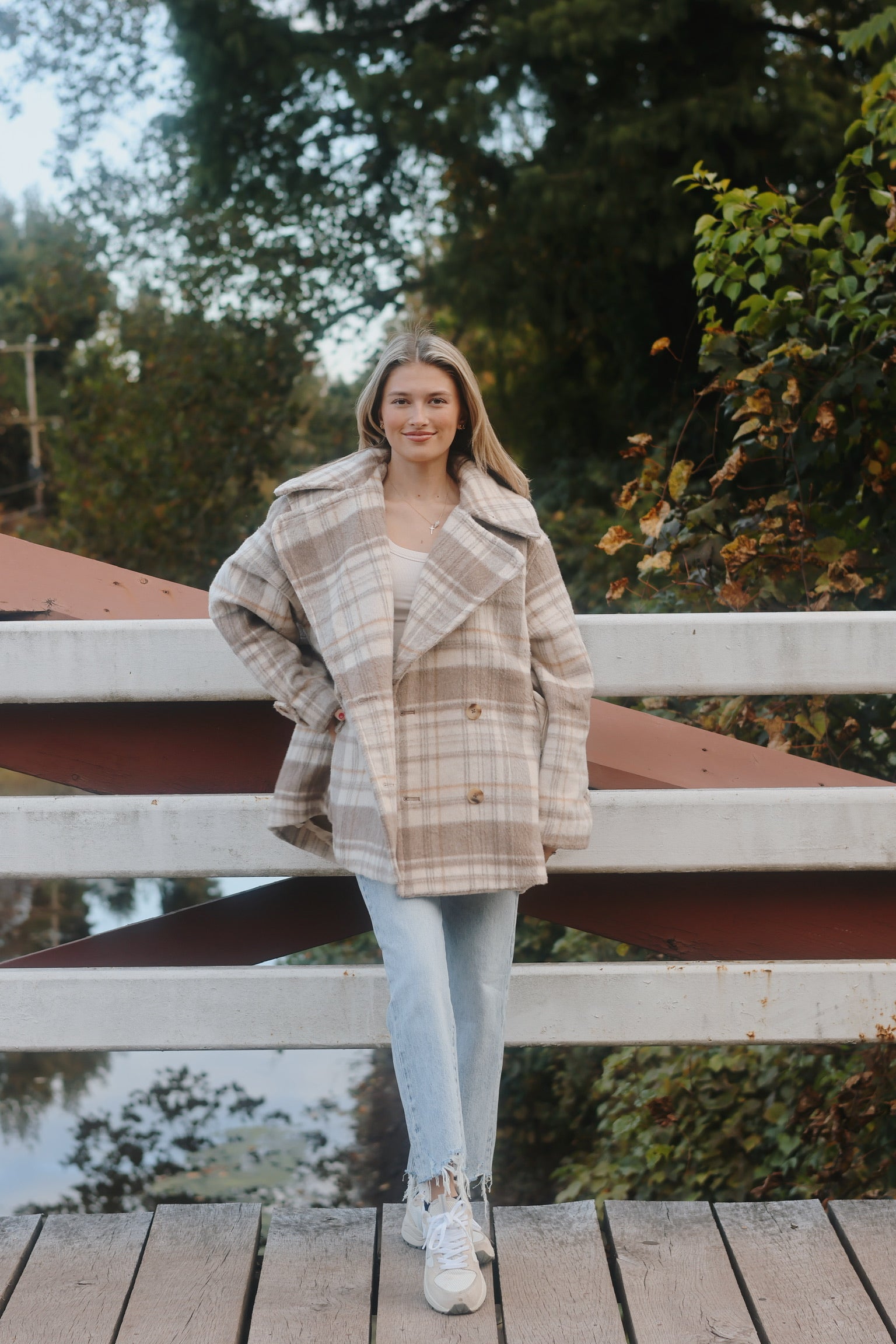 Highlands Wool Peacoat Free People