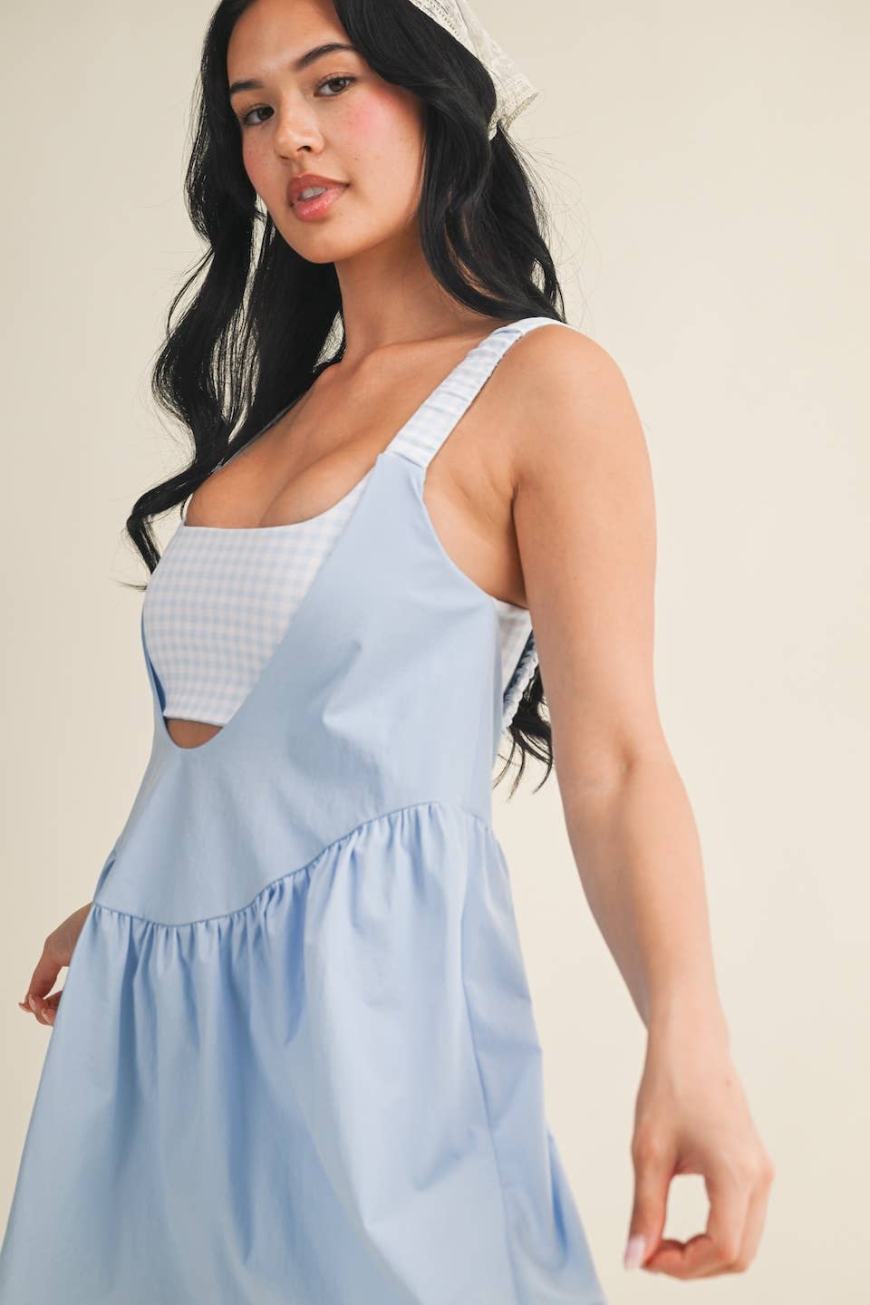 Mayfair Gingham Mini Blue
