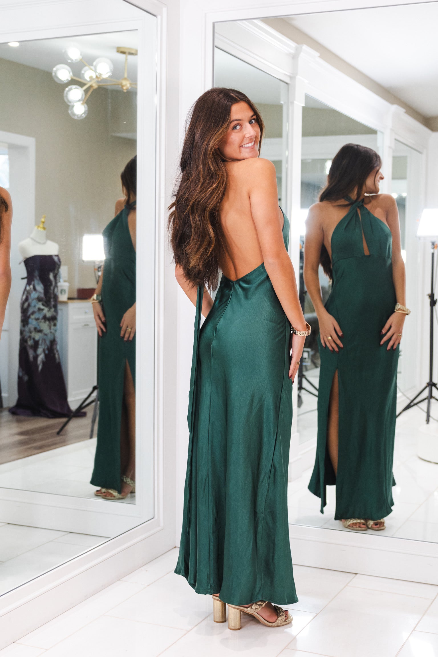 Share This Dance Maxi Forest Green