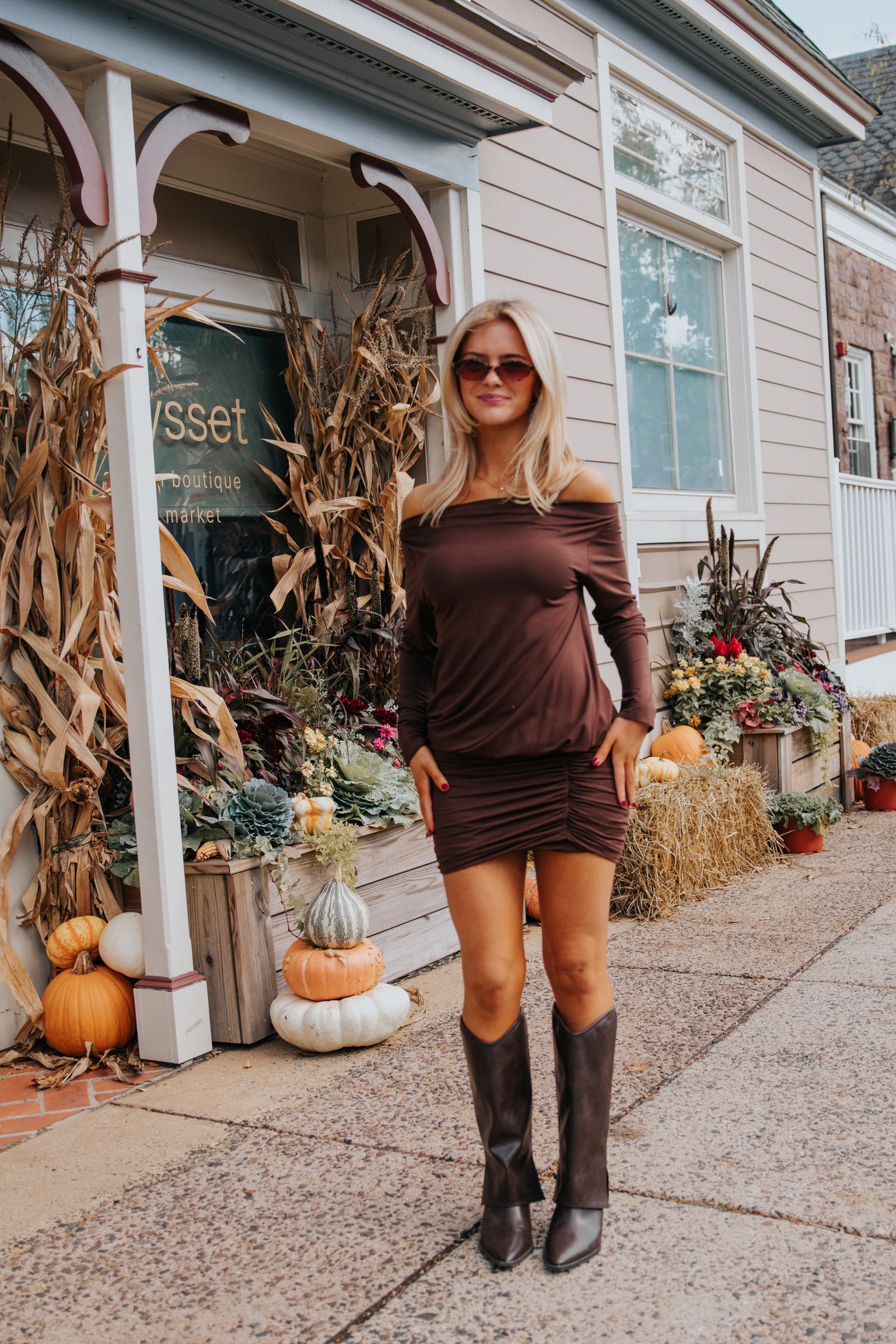 Burgos Dress | Espresso | NIA