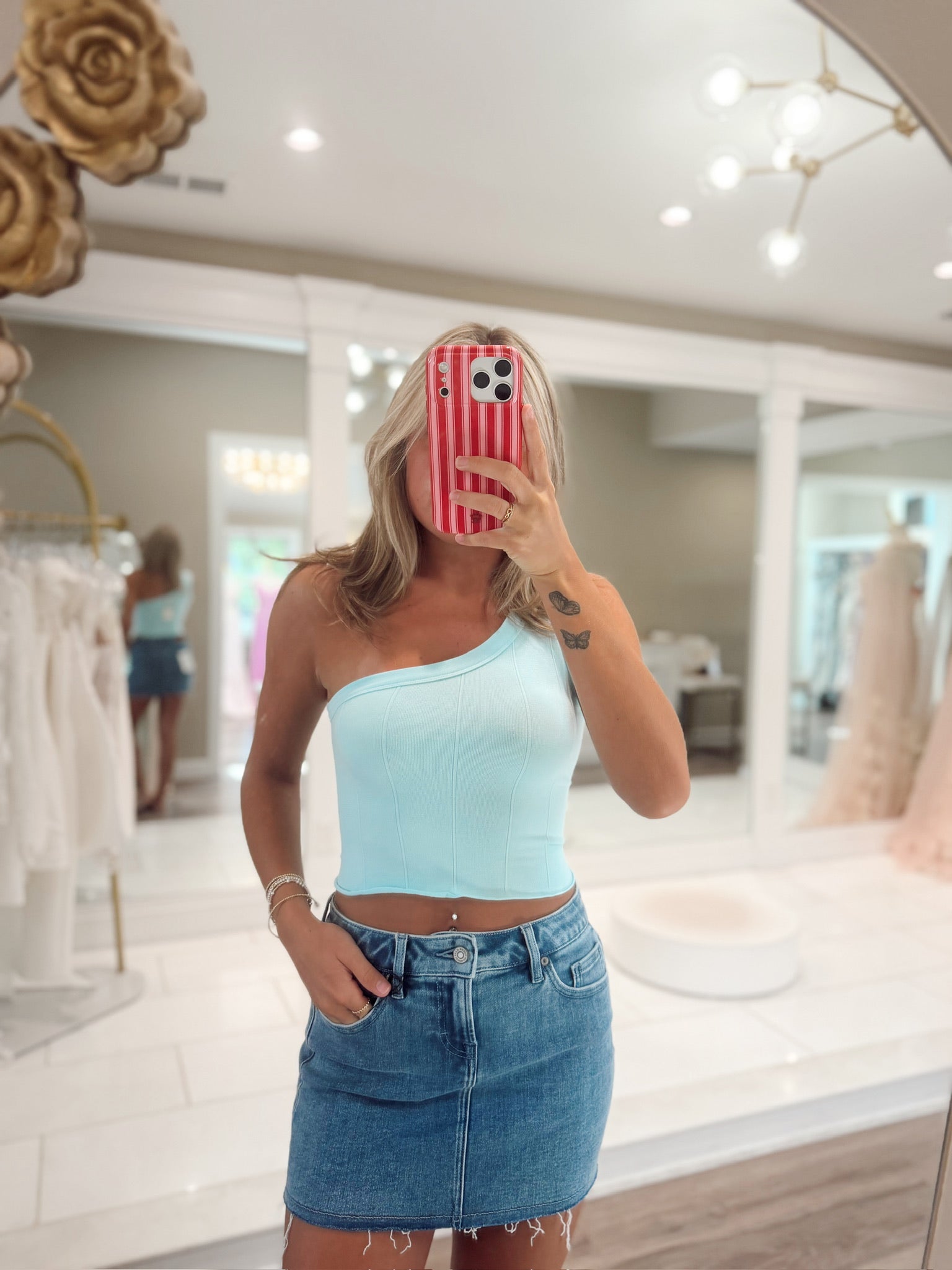 So Soft Asym Cami | Spa Retreat | Free People