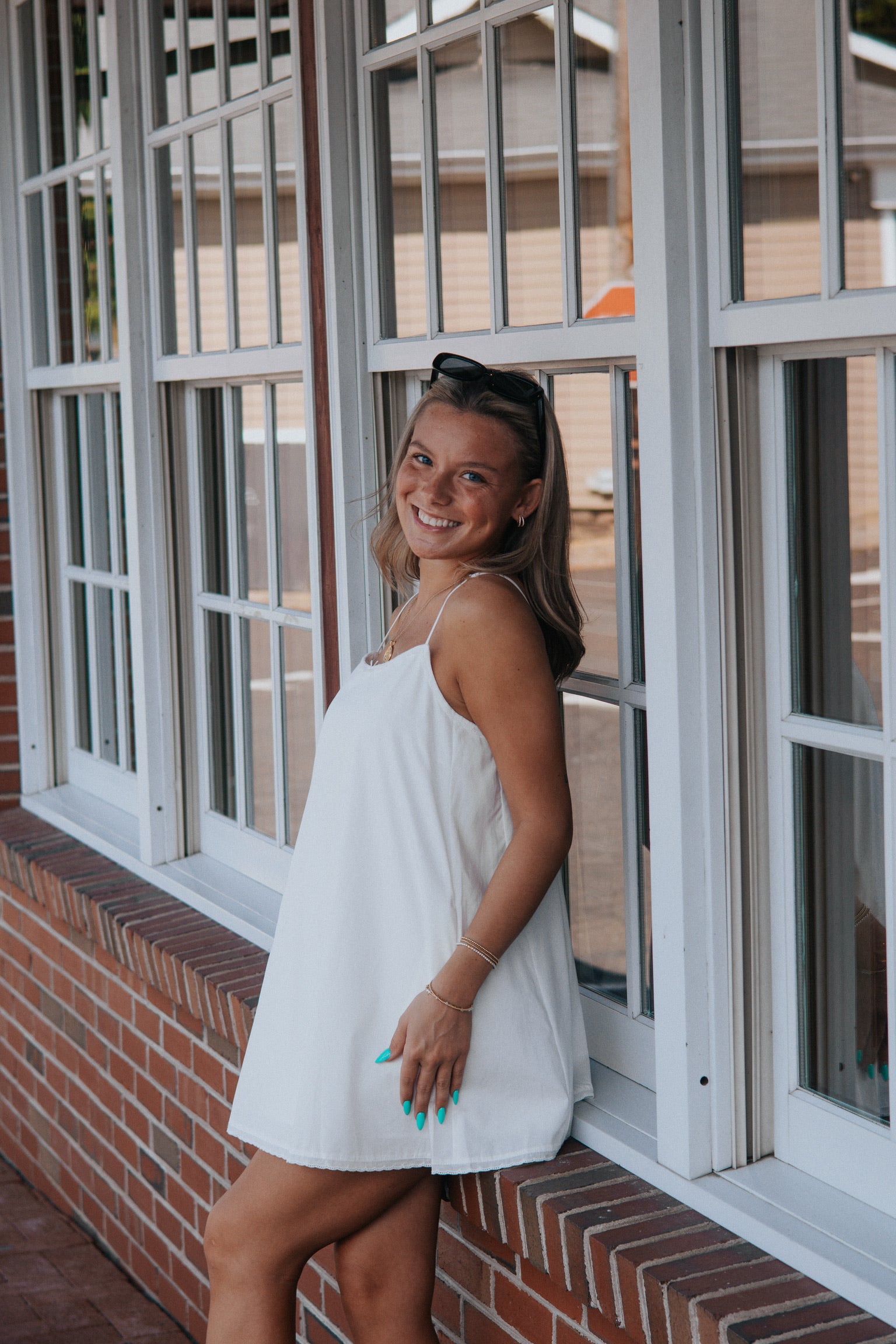 Sitges Dress | White | NIA