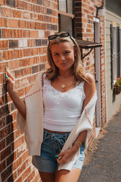Ava Denim A-line Shorts | Hidden Denim