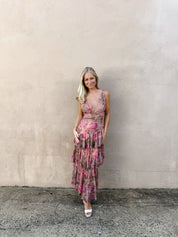 Maine Maxi Brown Floral