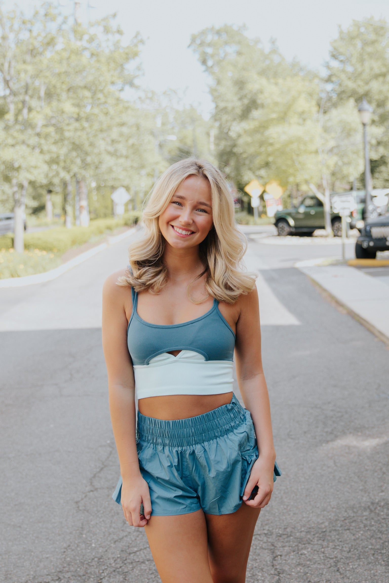 Malia Babydoll Tank | Black Combo | Free People