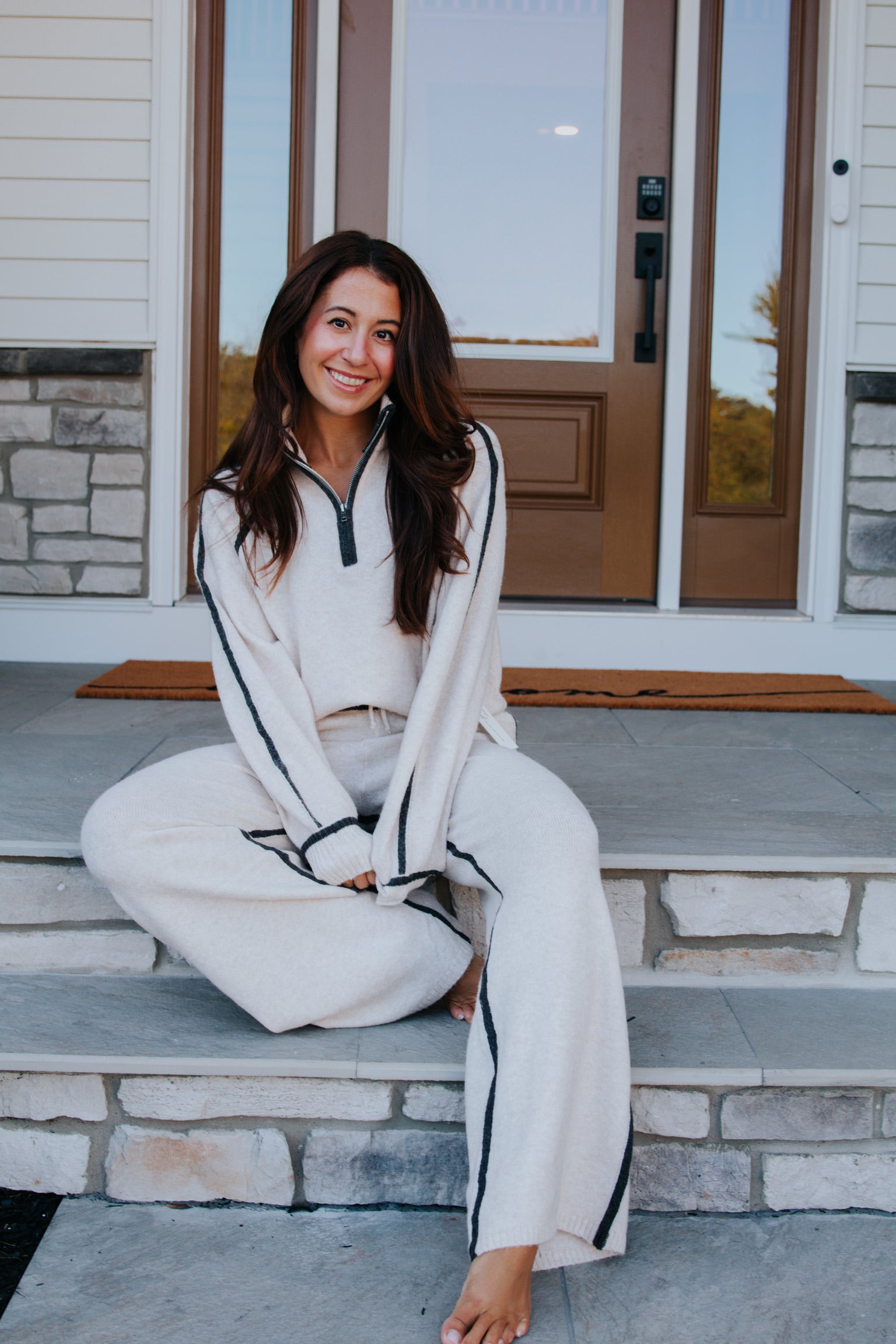 Sunday Chic Sweater Pants Vintage Havana