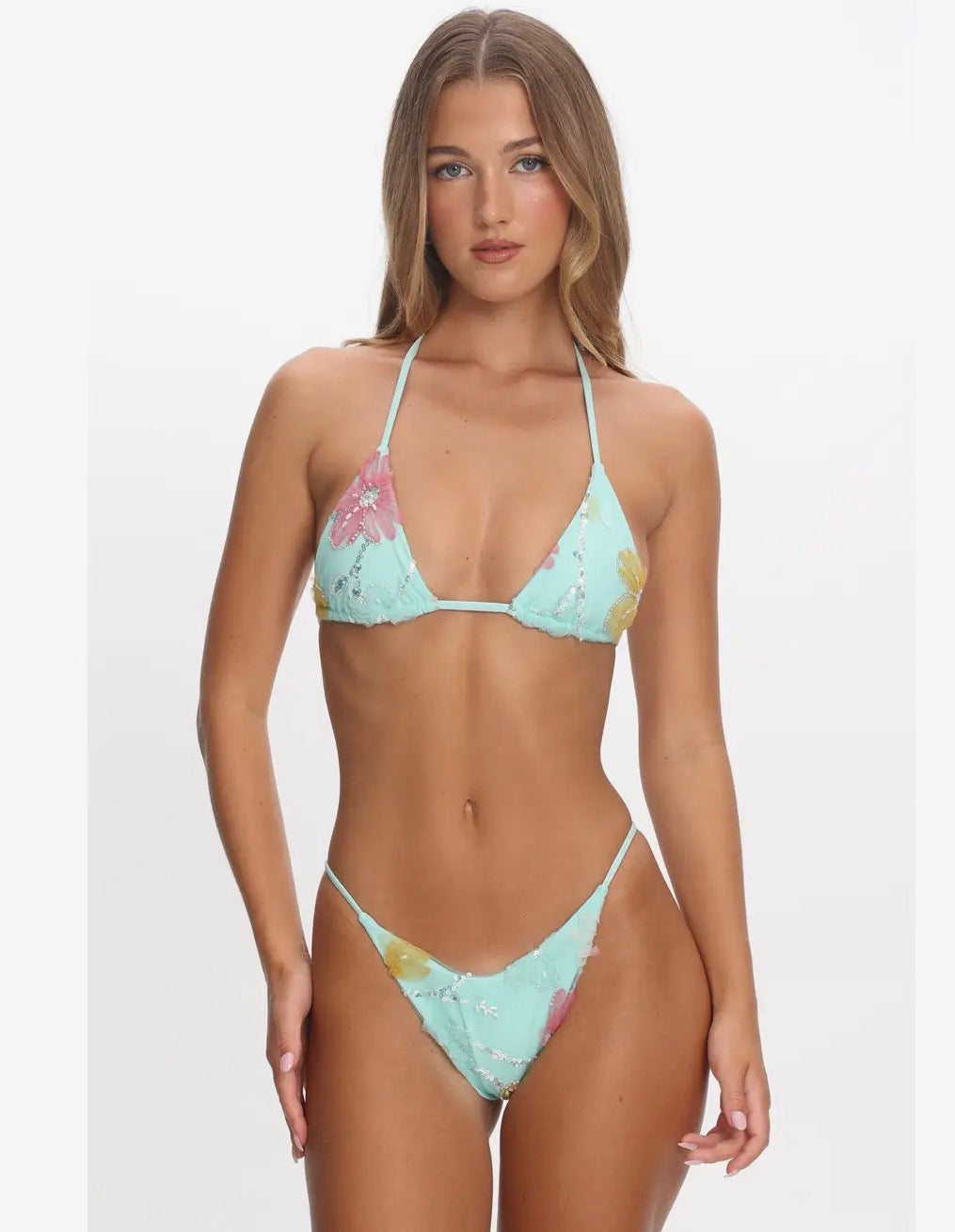 Midnight Sun 3 Piece Swim Set Aqua
