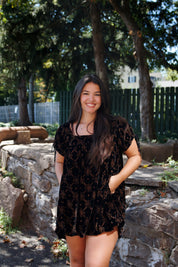 Velvet Summer Camp Tunic Black Combo FP