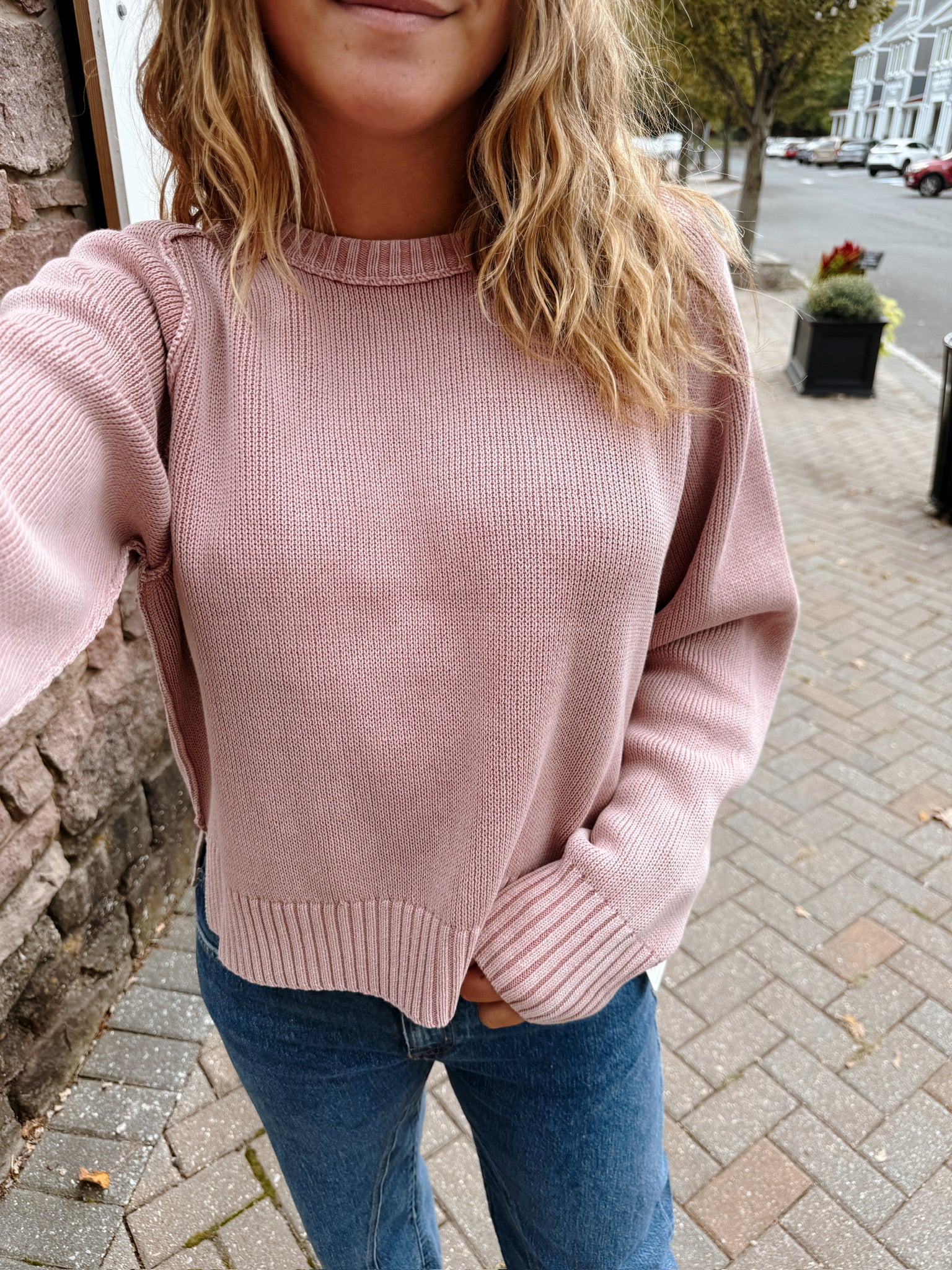 Spring Street Pullover Pink FP