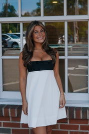 Girasol Dress Black/White | NIA