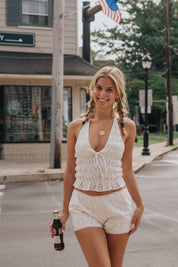 Chandler Top | Ivory | NIA