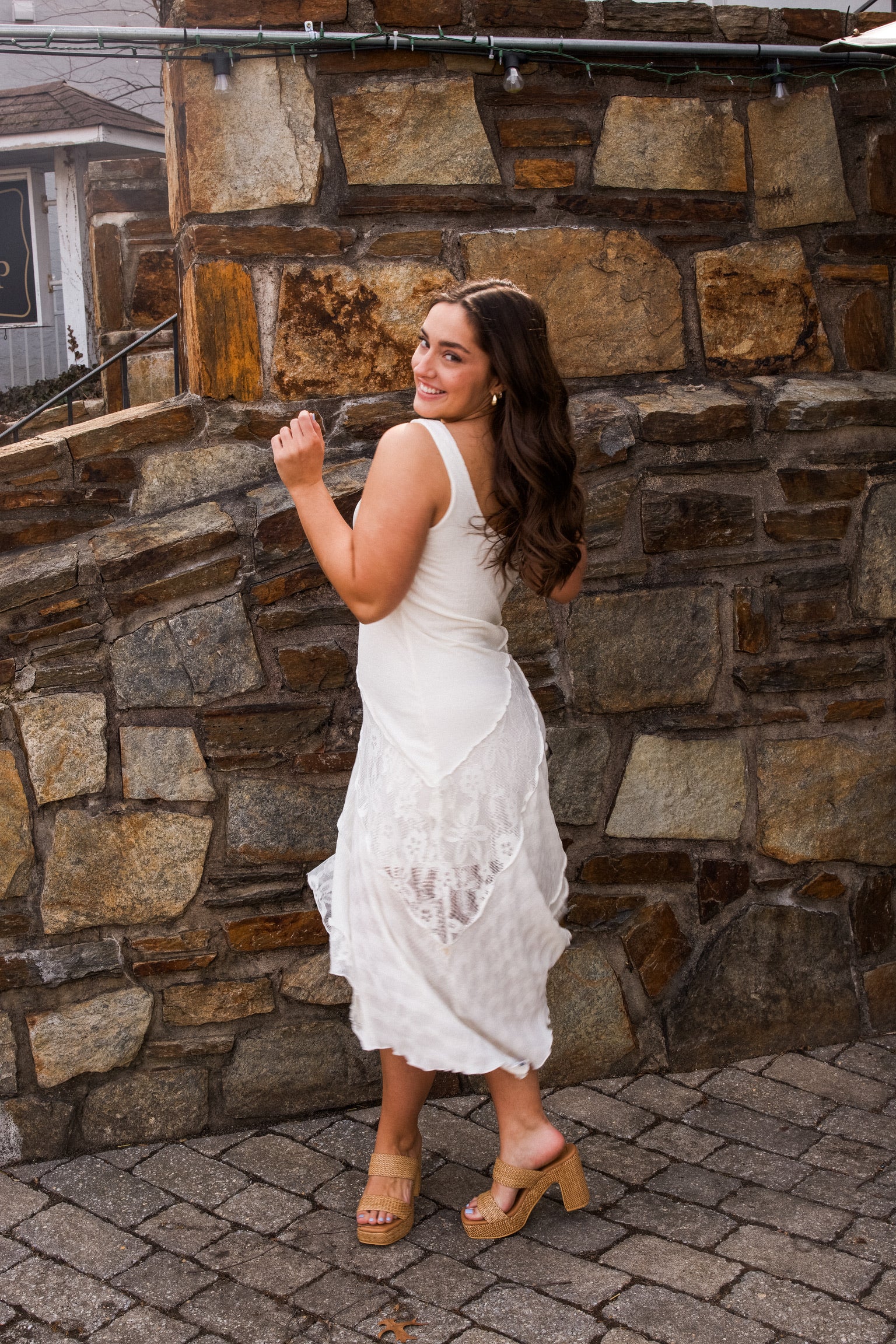 Vance Dress Marshmallow