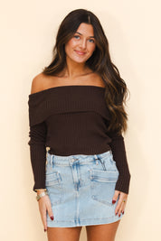 Peyton Light Low Rise Patch Pocket Mini Skirt