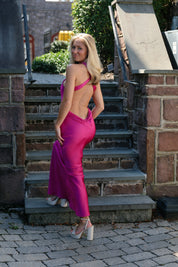 CHARA MAXI DRESS- MAGENTA