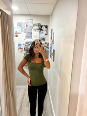 Clean Lines Sunfade Baby Tee in Adventurer FP