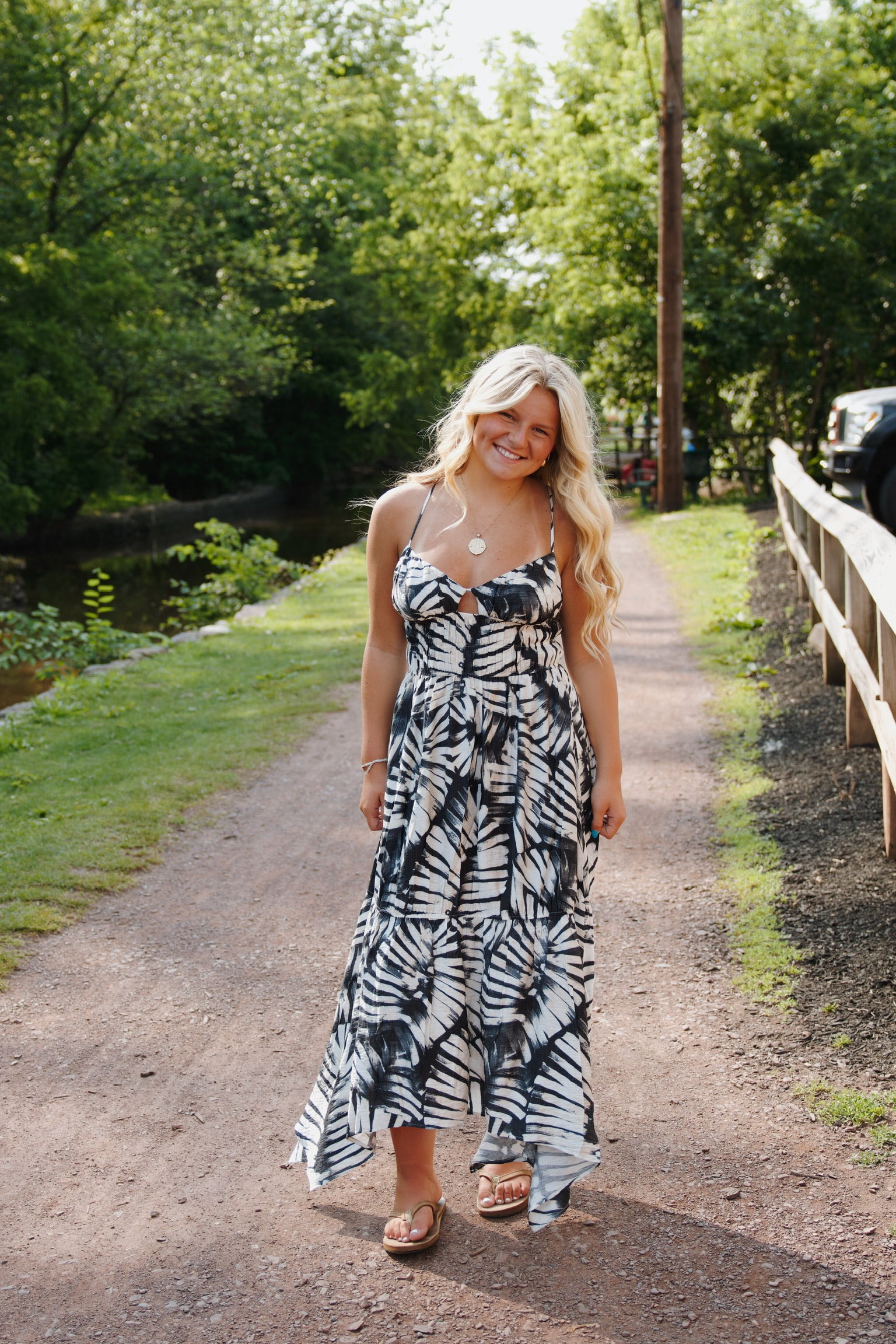Jackie Dress Blk/Wht