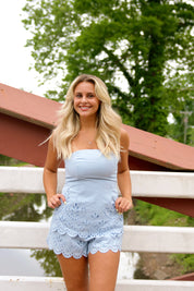 Sweet Magnolia Light Blue Set