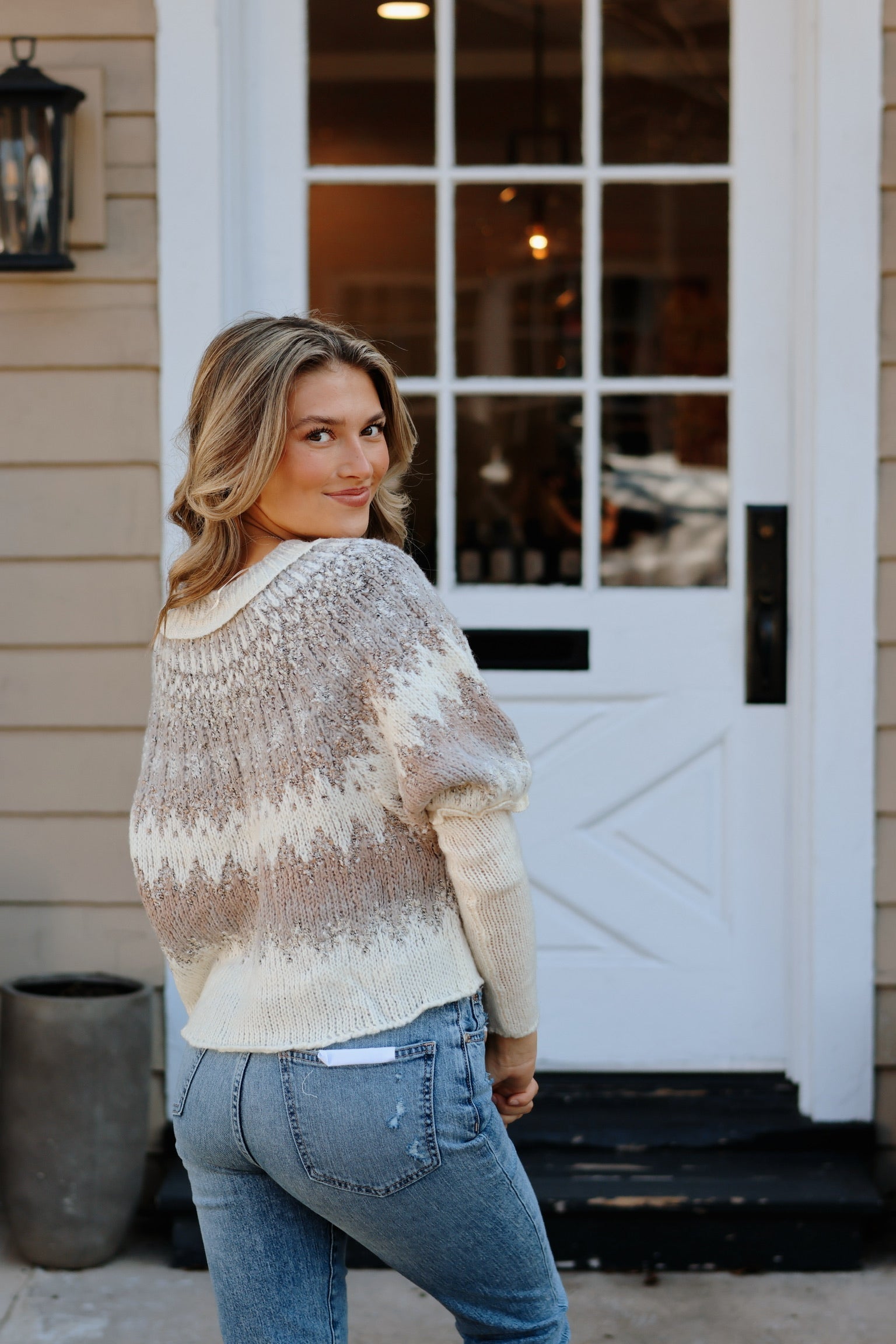 Home For the Holidays Cream Combo Free People