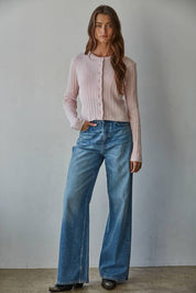 Current Obsession Cardi Ballet Pink
