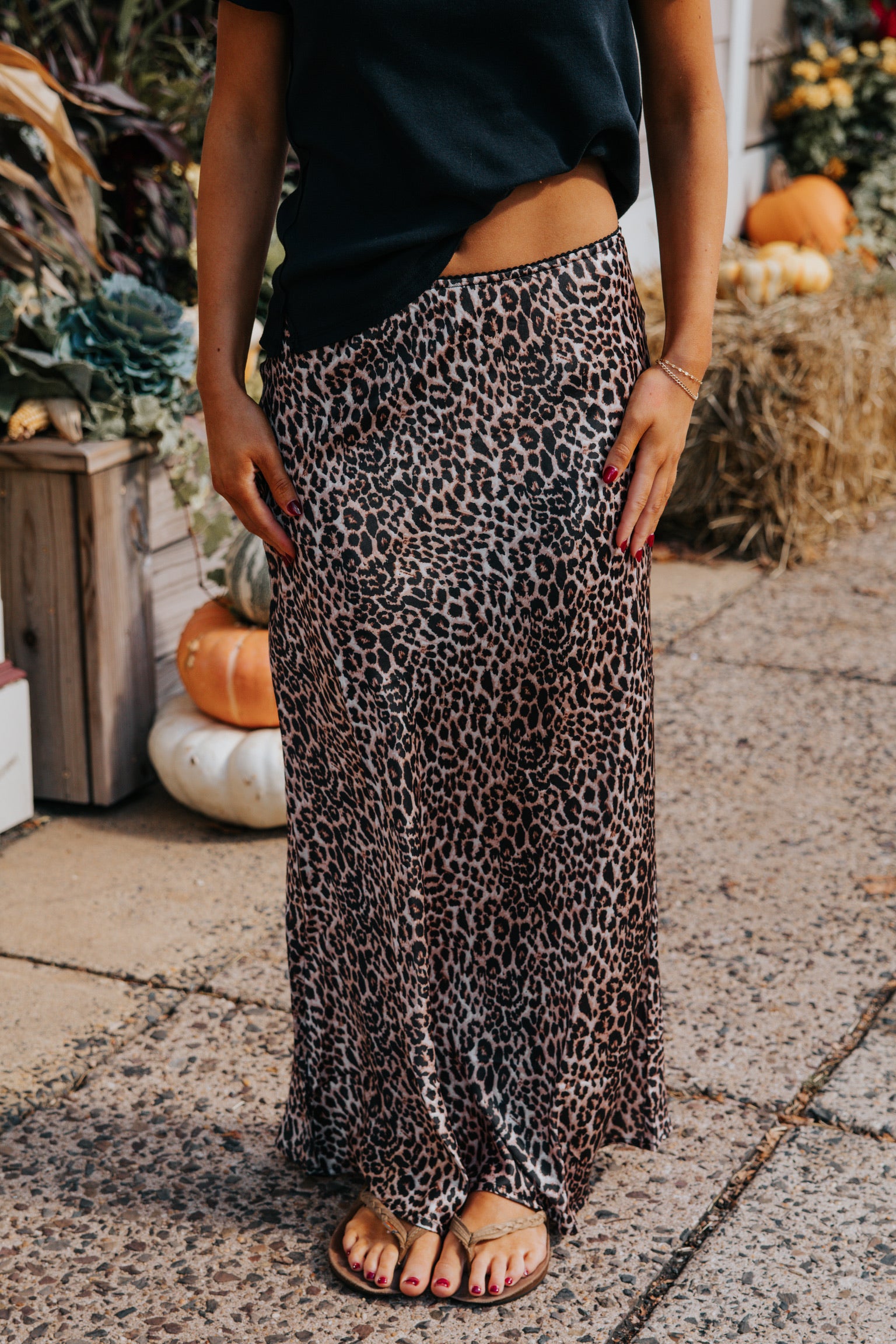 Cheetah Maxi Skirt | Vintage Havana