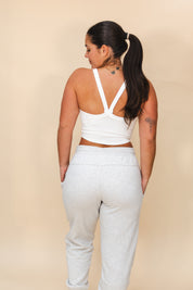 All Clear Cami Solid White