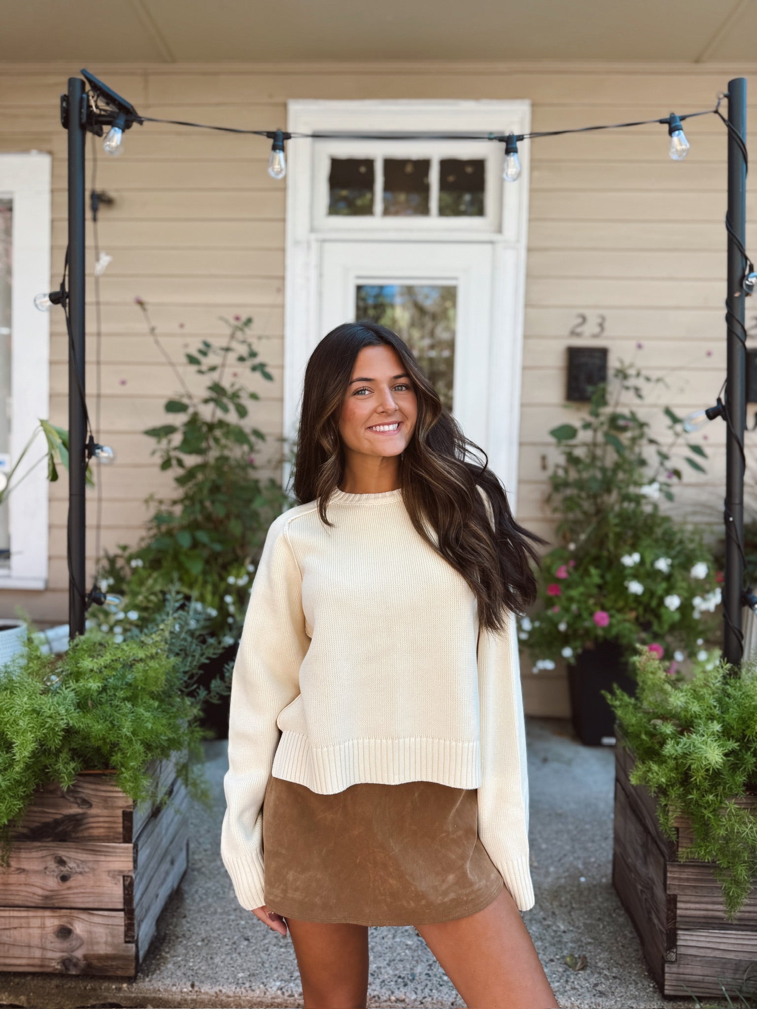 Spring Street Pullover Banana Cream