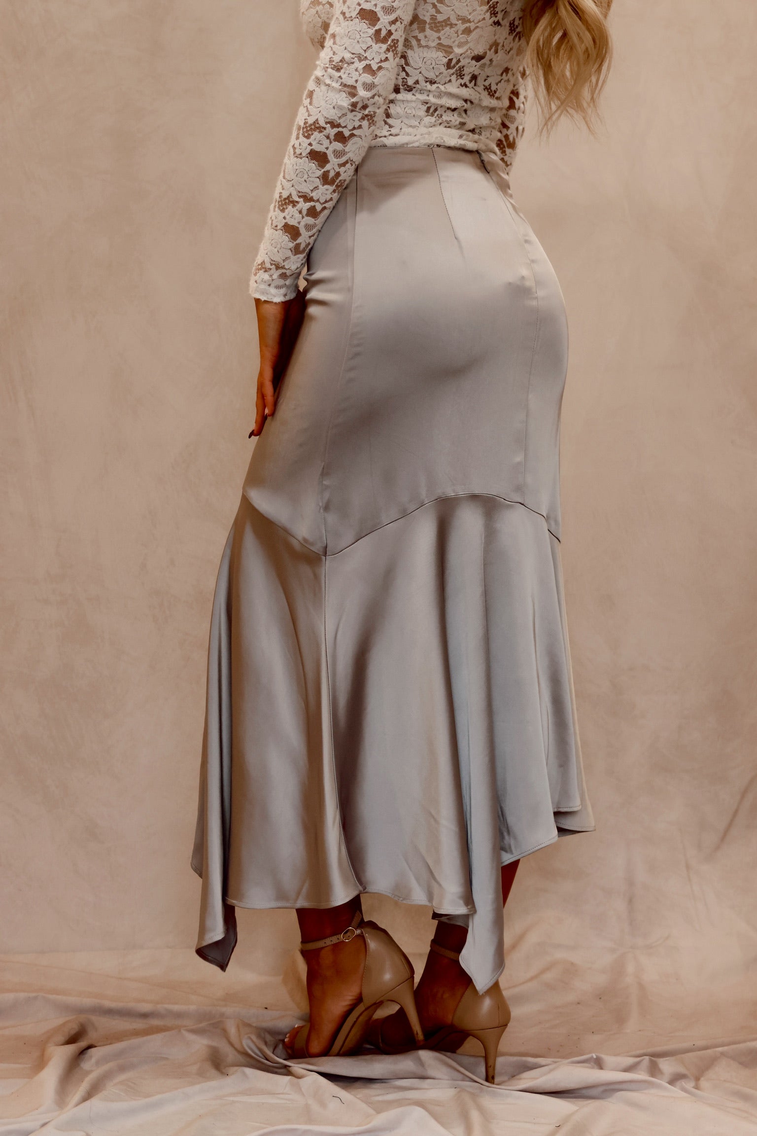 Lucille Skirt Ash Grey