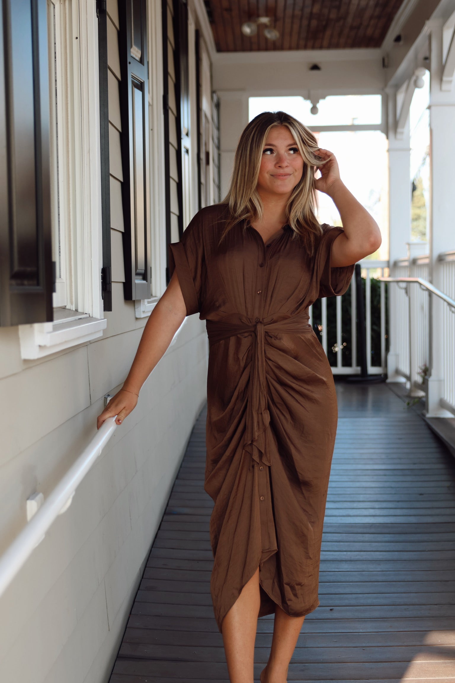 Tori Midi Dress Coco