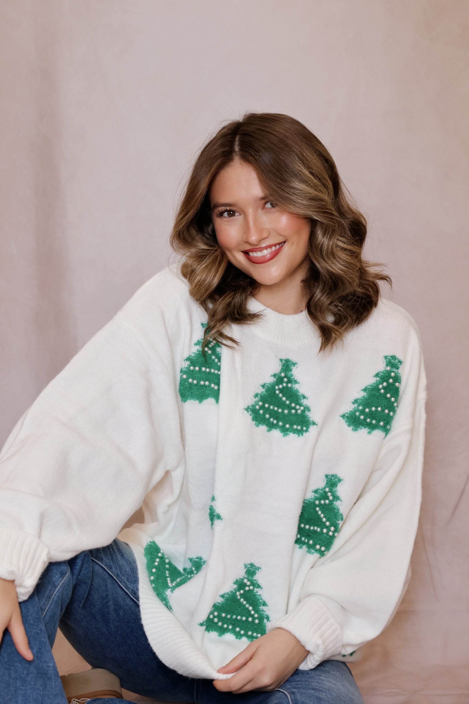 Pine & Pearl Sweater