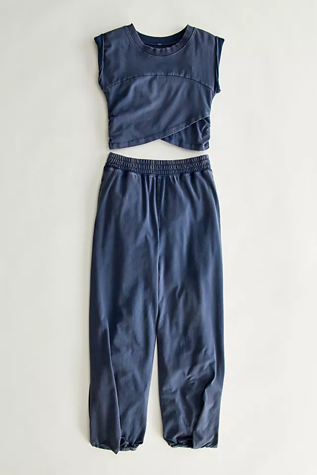 Hot Shot Crossover Set in Midnight Navy