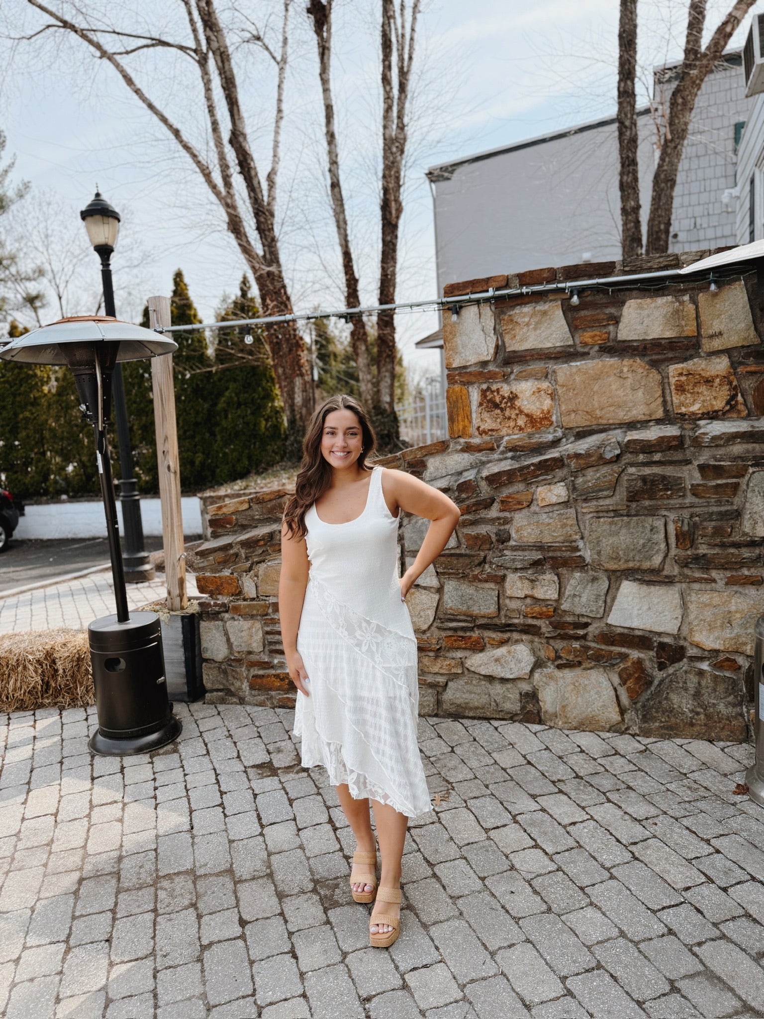 Vance Dress Marshmallow