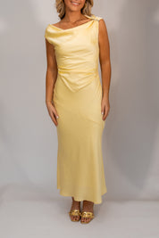 Hiedra Dress Butter | NIA