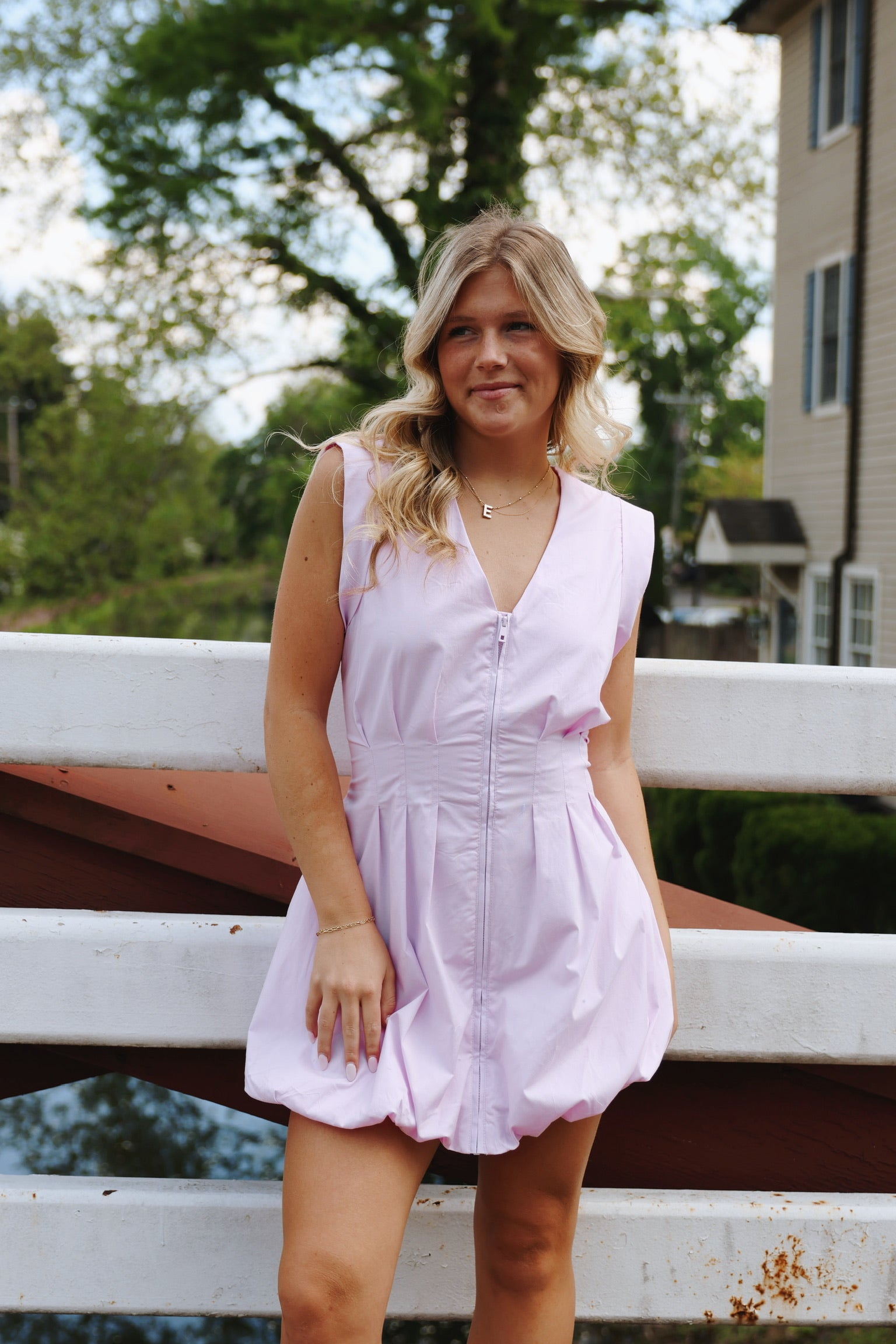 Gale Dress Pink Lemonade