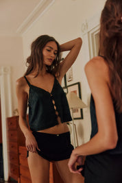 Pieces Of You Cami - Black
