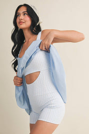 Mayfair Gingham Mini Blue
