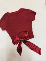 Bree Bow Top Ruby