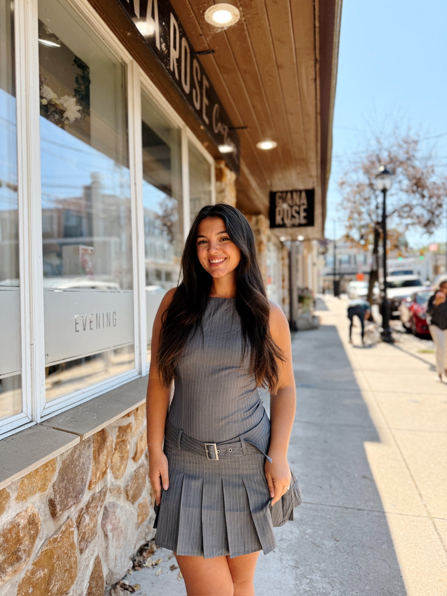 Uptown Belted Mini