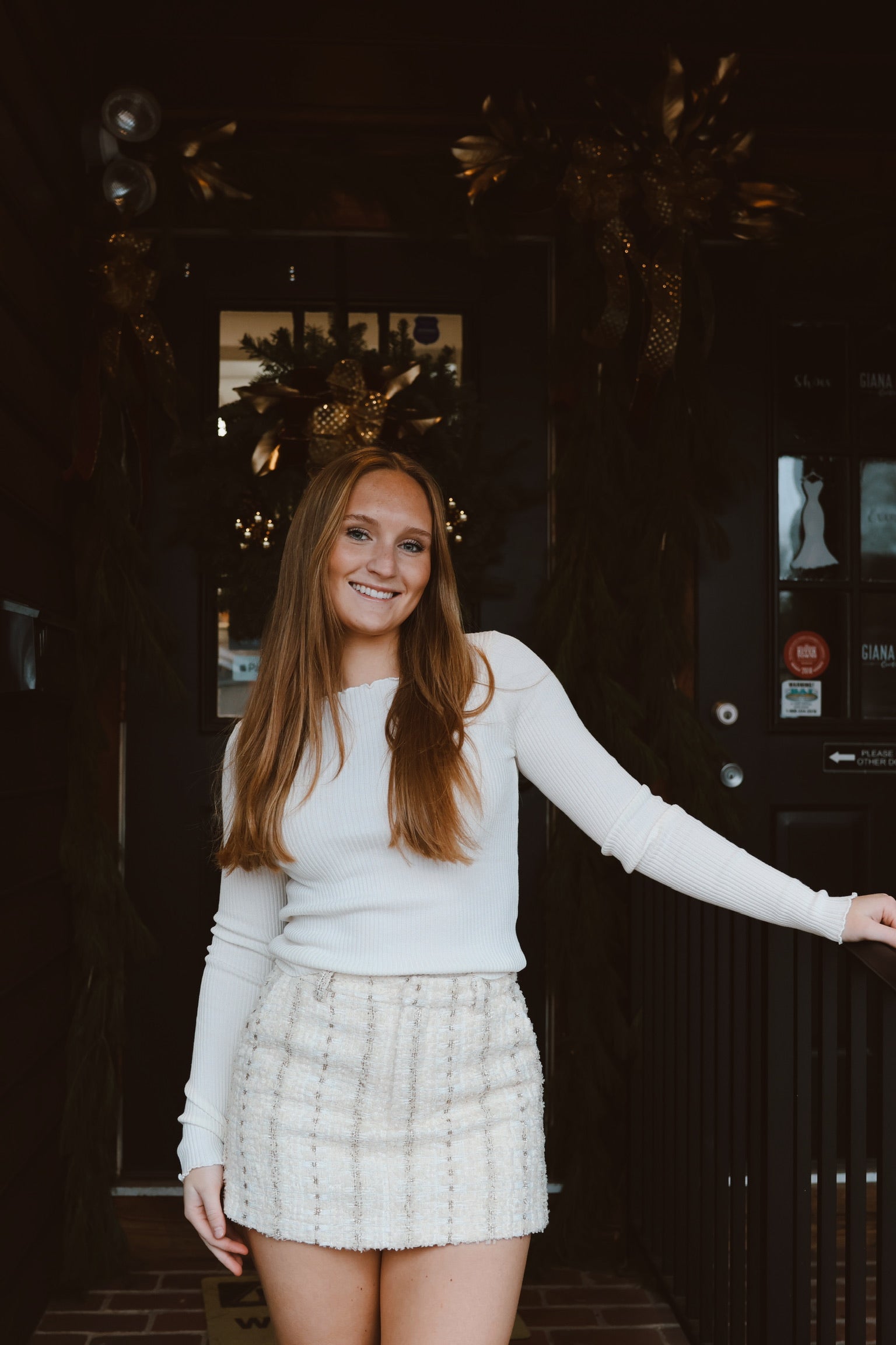 The Plaza Skort Ivory