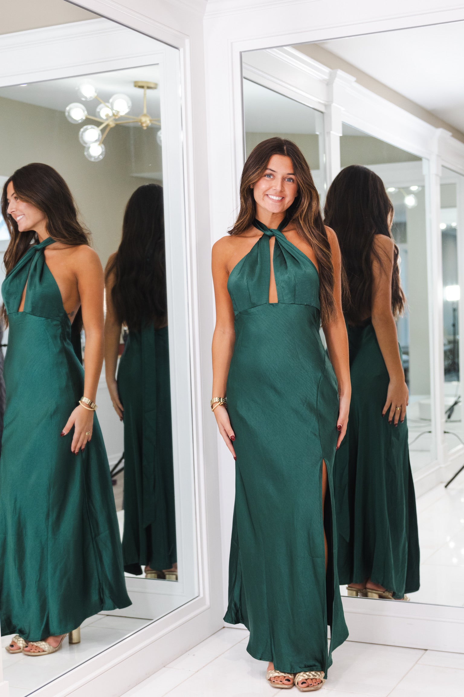Share This Dance Maxi Forest Green