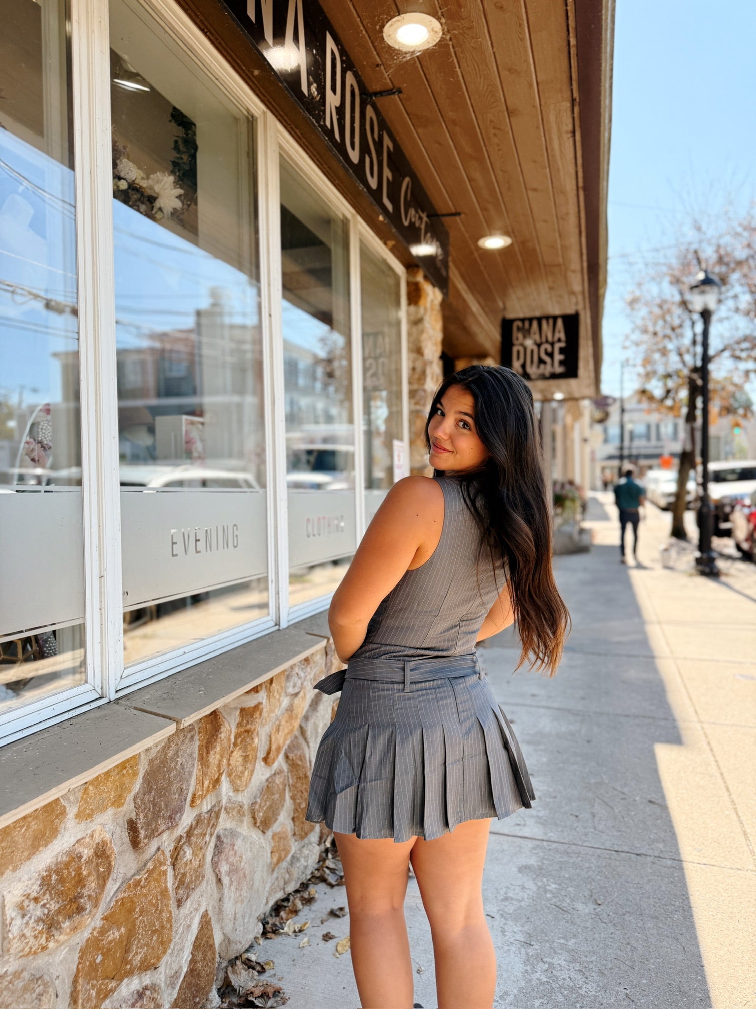 Uptown Belted Mini