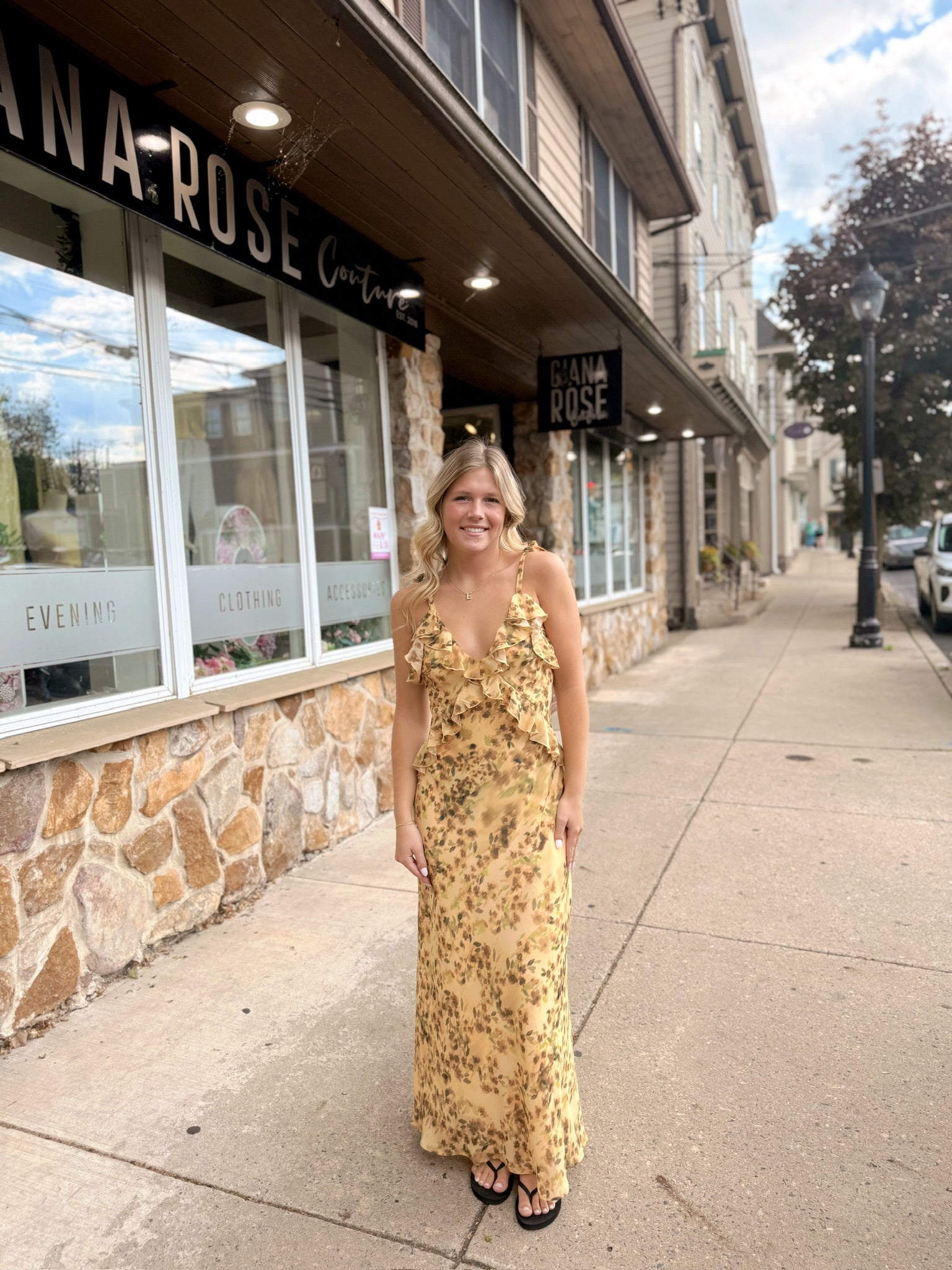 Adalina Dress- Wheat
