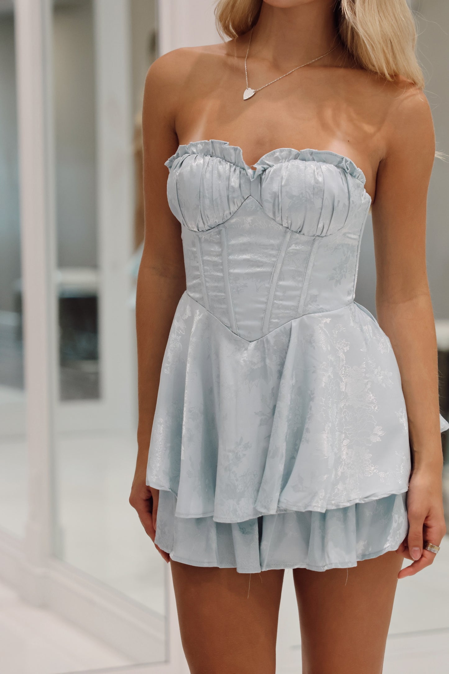 Princess Corset Mini Baby Blue