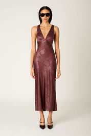 Elowen Dress in Pinot