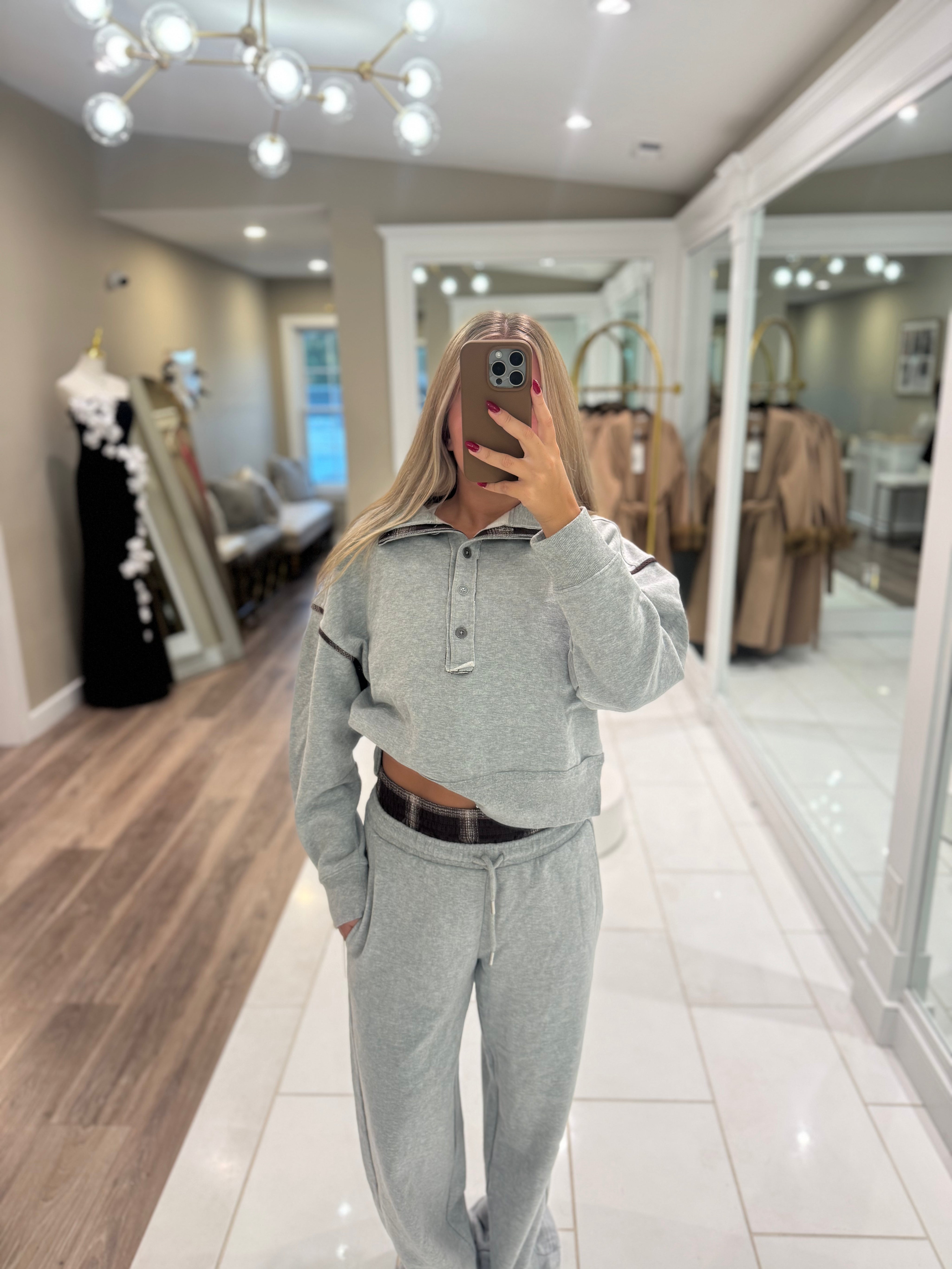Cool Girl Sweatpants Heather Grey VH