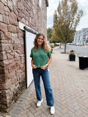 Wisteria Sweater Dark Green