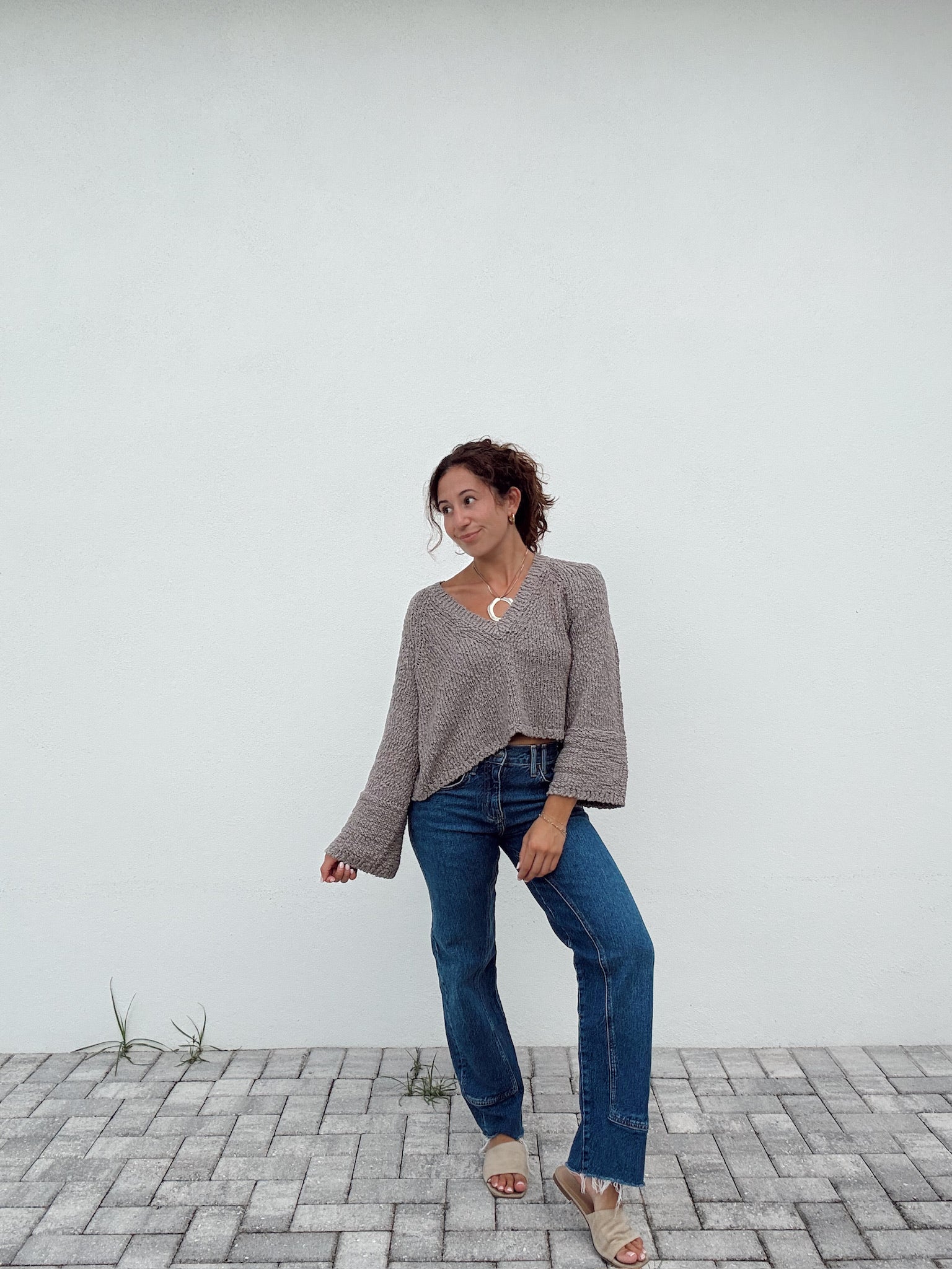 Heartland Cotton Pullover | Petrified Wood | Free People