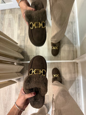 DAVOS Mule in Chcoolate